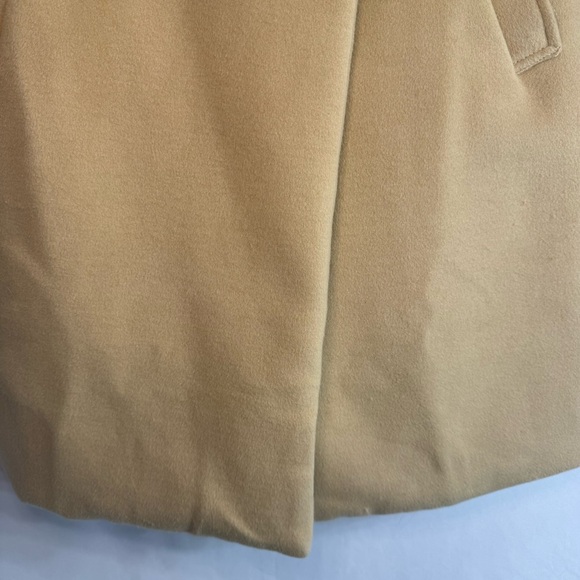 Lulus Harriet Long Double-Breasted Tan Coat, size XS - Picture 6 of 12
